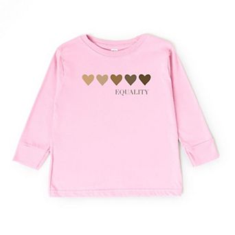 Equality Toddler Long Sleeve Graphic Tee