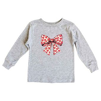 Coquette Hearts Youth Long Sleeve Graphic Tee