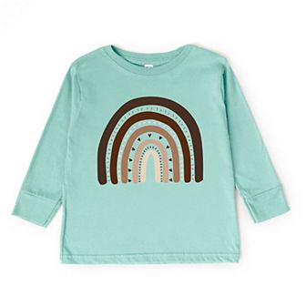 Equality Rainbow Toddler Long Sleeve Graphic Tee