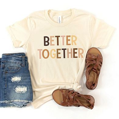Better Together Equality Toddler Short Sleeve Graphic Tee
