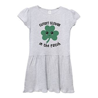 Cutest Clover Toddler Girl Dress