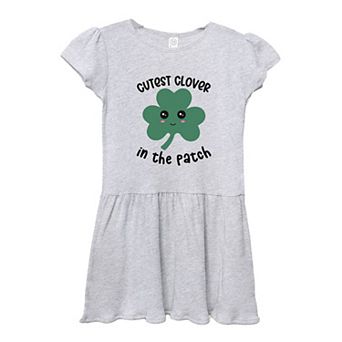 Cutest Clover Toddler Girl Dress