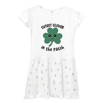 Cutest Clover Toddler Girl Dress