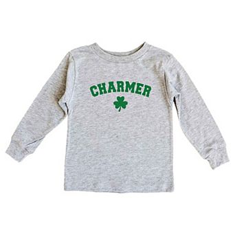 Charmer Clover Youth Long Sleeve Graphic Tee