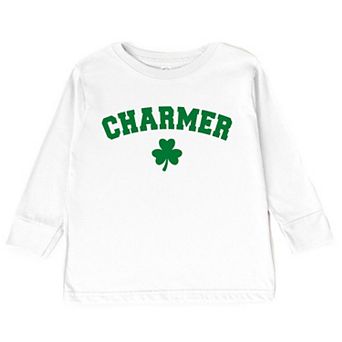 Charmer Clover Youth Long Sleeve Graphic Tee