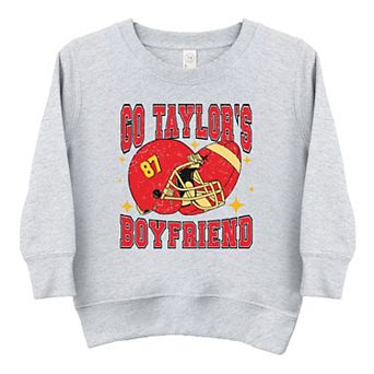 Go Taylor's Boyfriend Sparkle - Kids Toddler Sweatshirt