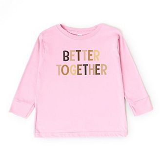 Better Together Equality Toddler Long Sleeve Graphic Tee