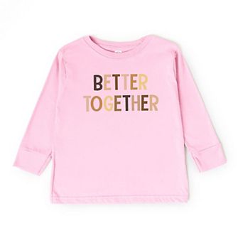 Better Together Equality Toddler Long Sleeve Graphic Tee