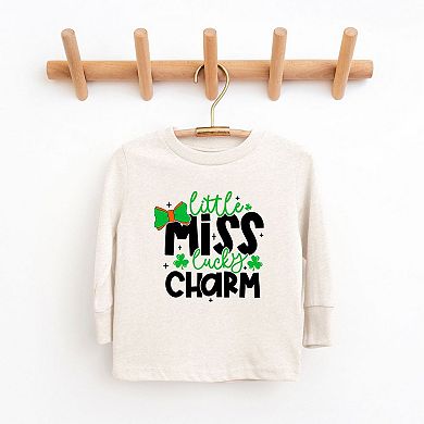 Little Miss Lucky Charm Youth Long Sleeve Graphic Tee