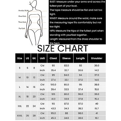 Chiffon Dresses for Women's Loose Flowy Cloak Sleeve Cape Pleated Dress