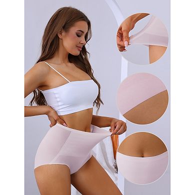 Women's High Waist Full Coverage Brief Tummy Control Underwear Panty