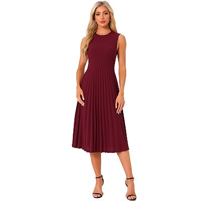 pleated ruffle midi dress Pink Pleated Chiffon V Neck Ruffle Midi Dress