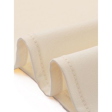 Satin Blouse for Women's V Neck Puffy Long Sleeve Pleated Silky Blouses Top