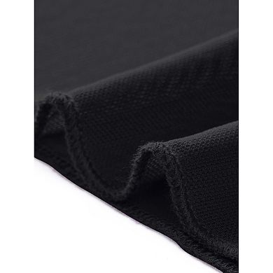 Plus Size Shirt for Women 3/4 Sleeve Scoop Neck Double Layers Chiffon Blouses Tops