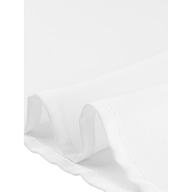 Plus Size Tops for Women Crew Neck Pleated Curved Keyhole Long Sleeve Chiffon Work Blouses