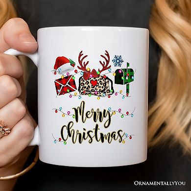Postal Worker Buffalo Plaid Mug Christmas Gift