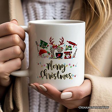 Baker Buffalo Plaid Christmas Mug, Baking Gift