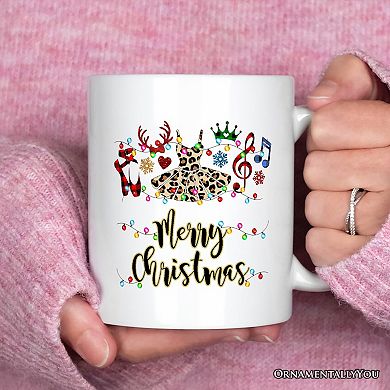 Ballet Buffalo Plaid Christmas Mug, Dance Teacher Gift