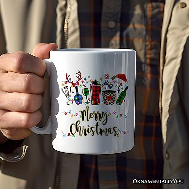 Bartender Buffalo Plaid Mug Christmas Gift