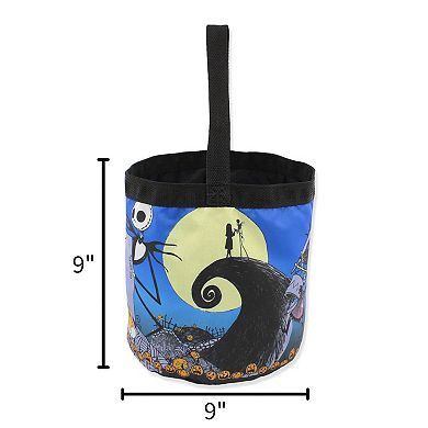 The Nightmare Before Christmas Collapsible Bucket Tote Bag