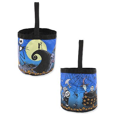 The Nightmare Before Christmas Collapsible Bucket Tote Bag