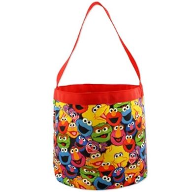 Sesame Street Elmo Collapsible Bucket Tote Bag