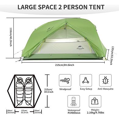 Naturehike Star River 2 Person Tent 4.