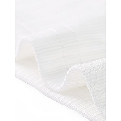 Mock Neck Blouse for Women's Summer Knit Ribbed Sleeveless Tops