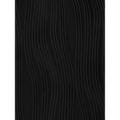 Elegant Long Sleeve Dress for Women's Lantern Sleeve Wedding Guest Crew Neck Solid Midi Dresses