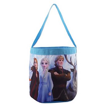 Frozen 2 Elsa Anna Girls Collapsible Bucket Tote Bag