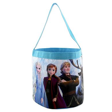 Frozen 2 Elsa Anna Girls Collapsible Bucket Tote Bag