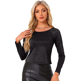 Women's Top Long Sleeve Pullover Casual Shirts Blouses Tops
