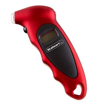 Stalwart Digital LCD Screen Tire Pressure Gauge