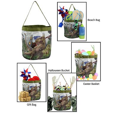 Jurassic World Collapsible Bucket Tote Bag