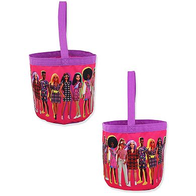 Barbie Collapsible Nylon Basket Tote Bag