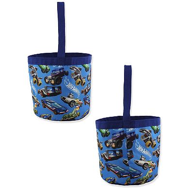 Hot Wheels Collapsible Nylon Basket Tote Bag