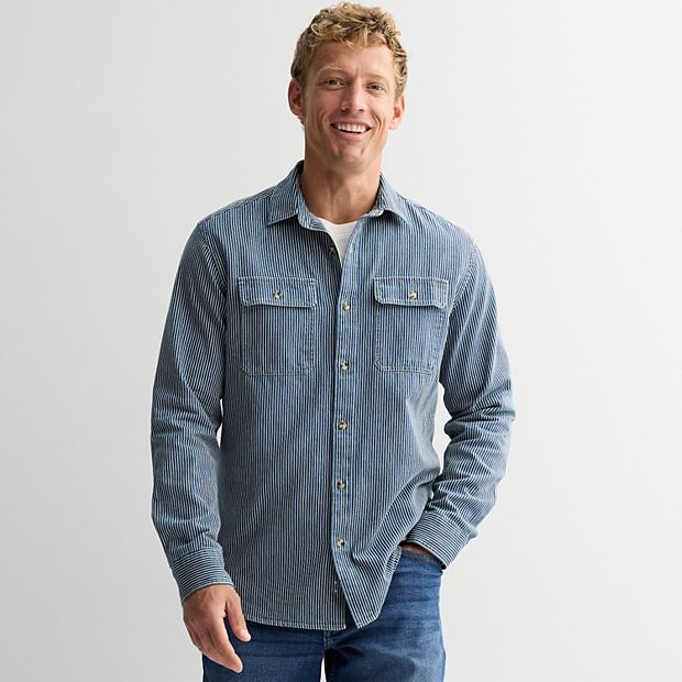 LTB Jeans Camisa Temeja Para Hombre, Negro 200, XS