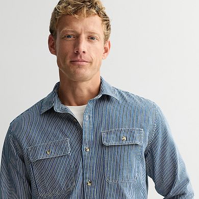 Men's Sonoma Goods For Life® 2-Pocket Denim Utility Shirt