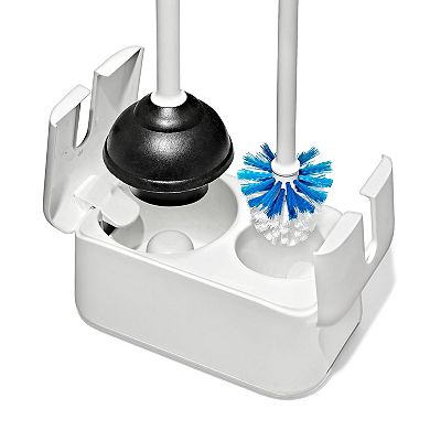 OXO Good Grips Toilet Brush & Plunger Set