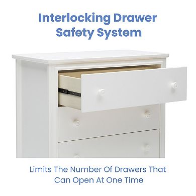 Delta Children Perry 3-Drawer Dresser With Changing Top