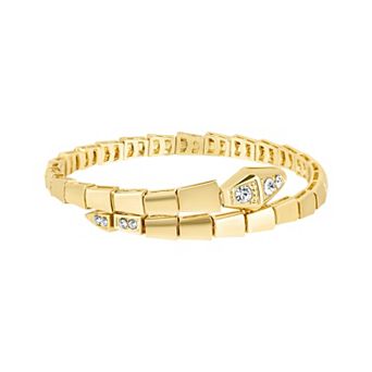 Adornia Wrap Snake Cuff Bracelet