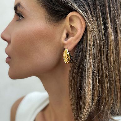 Adornia Multicolor Crystal Teardrop Earrings