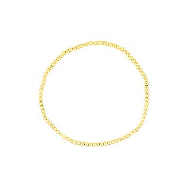 Adornia Stretch Ball Trio Bracelet Set