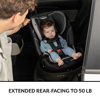 Evenflo Revolve360 Slim 2-in-1 Rotational Car Seat with SensorSafe