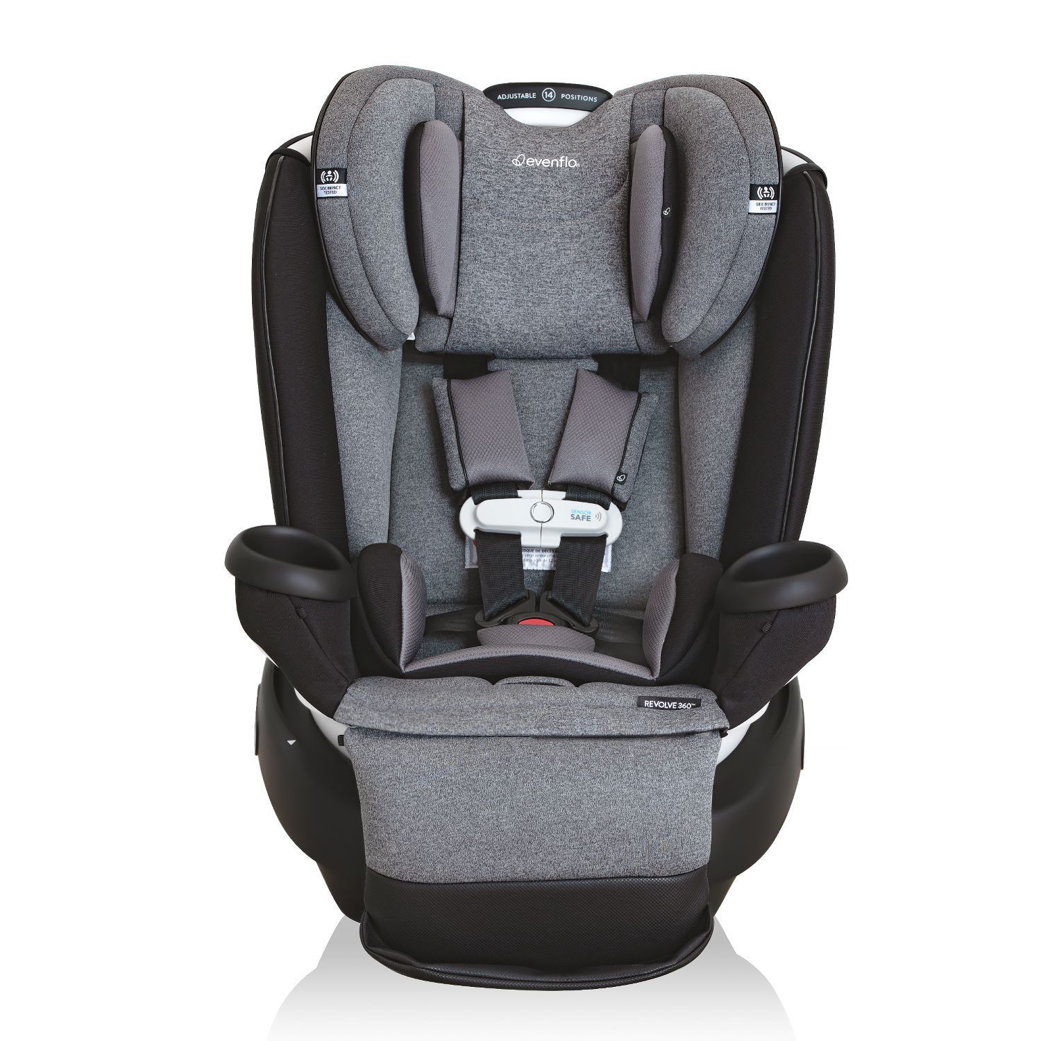evenflo car seat with wheels Evenflo Gold Revolve 360 Extend Rotational All-in-One Car Seat  Womb World