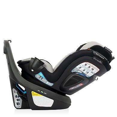 Evenflo Revolve360 Slim 2-in-1 Rotational Car Seat with Quick Clean Cover