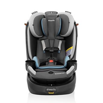 Evenflo Revolve360 Slim 2-in-1 Rotational Car Seat with Quick Clean Cover