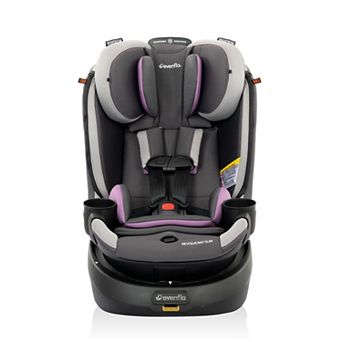 Evenflo Revolve360 Slim 2-in-1 Rotational Car Seat with Quick Clean Cover