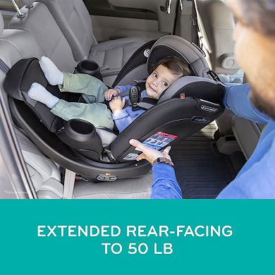 Evenflo Revolve360 All-in-One Rotational Car Seat with Quick Clean Cover