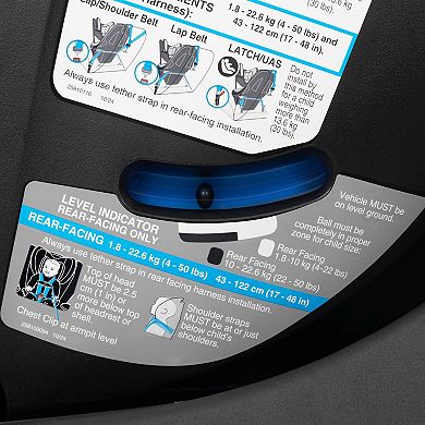Evenflo Revolve360 All-in-One Rotational Car Seat with Quick Clean Cover